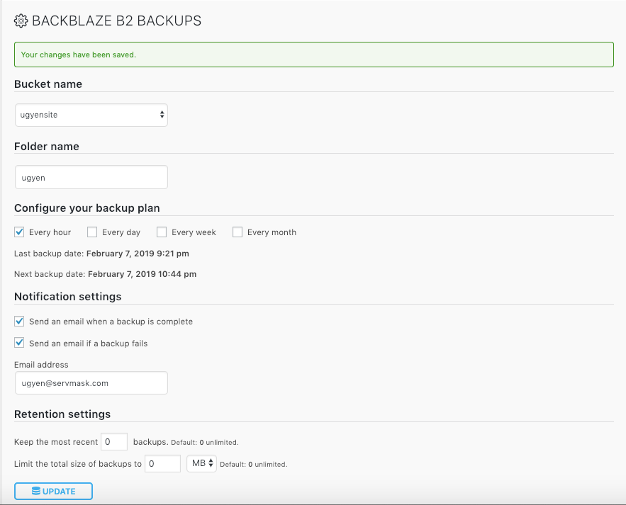 b2 backblaze nas