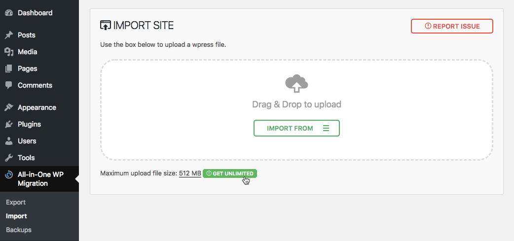 All-in-one wp Migration nulled. Imports Page 891. Import сайт
