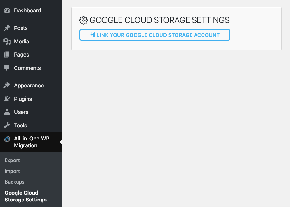 Google Cloud Storage Extension Error Codes - ServMask Helpdesk