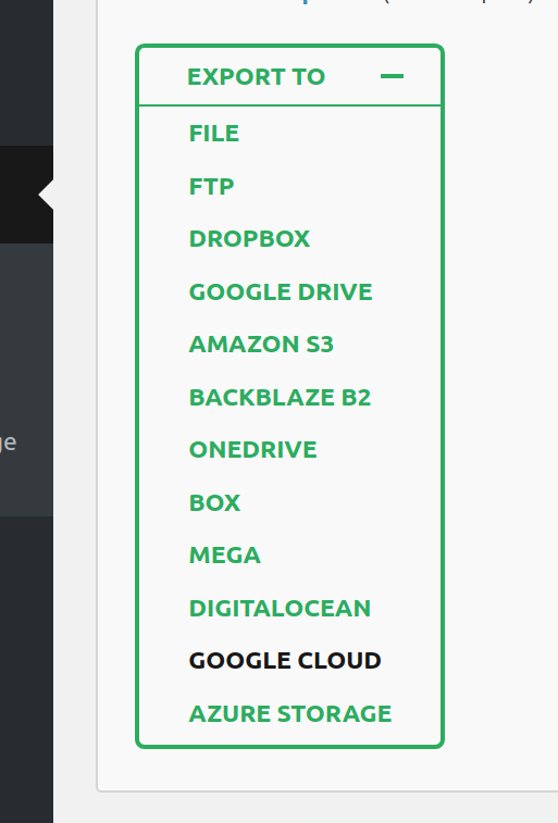 Google Cloud Storage Extension Error Codes - ServMask Helpdesk